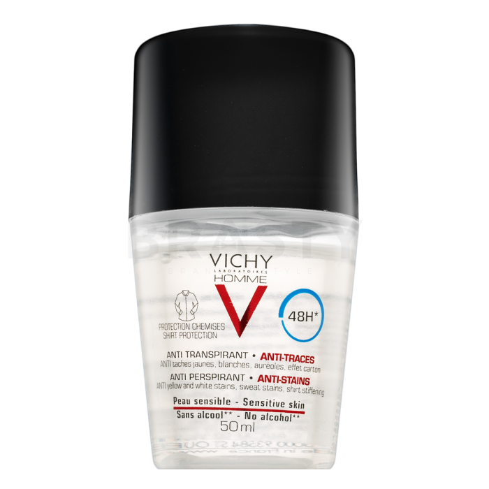 Vichy Homme antiperspirant 48H Anti-Perspirant Anti-Stains 50 ml