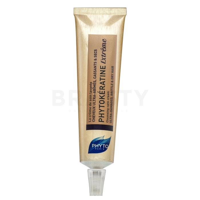 Phyto Phytokératine Extreme Cleansing Care Cream čistící balzám pro velmi suché a poškozené vlasy 75 ml
