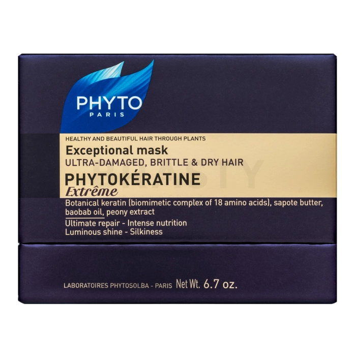 Phyto Phytokératine Extreme Exceptional Mask vyživující maska pro posílení vlasového vlákna 200 ml