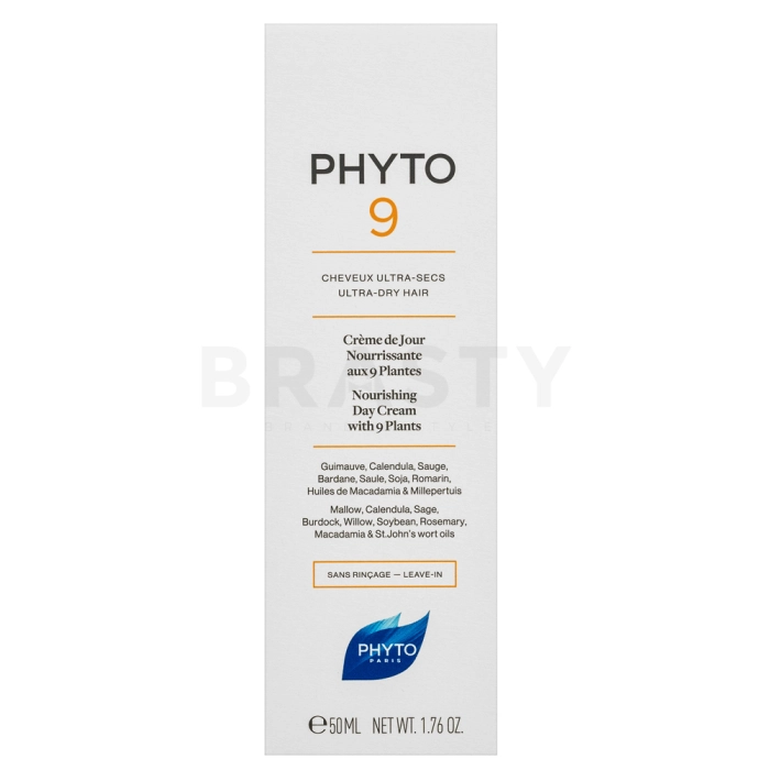 Phyto Phyto9 Nourishing Day Cream verzorging zonder spoelen voor zeer droog haar 50 ml