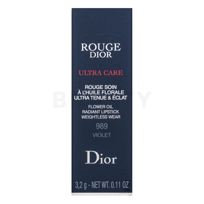 Dior (Christian Dior) Ultra Rouge ruž s hidratantnim učinkom 989 Violet 3,2 g