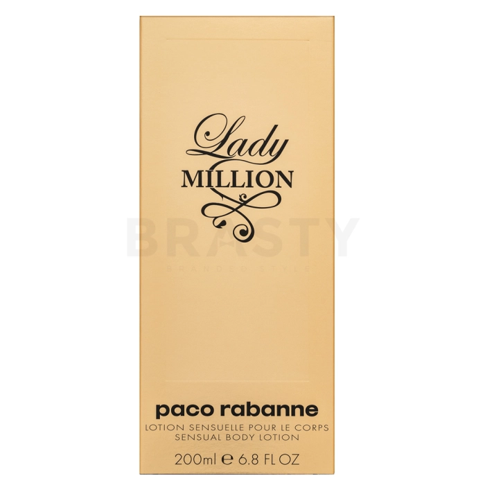 Paco Rabanne Lady Million Body lotions for women 200 ml