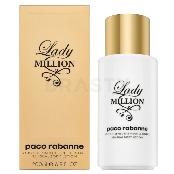 Paco Rabanne Lady Million Body lotions for women 200 ml