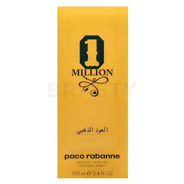 Paco Rabanne 1 Million Golden Oud čistý parfém pro muže 100 ml