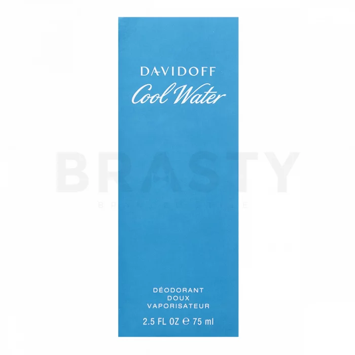 Davidoff Cool Water Man deodorant s rozprašovačom pre mužov 75 ml