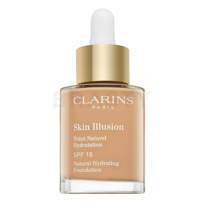 Clarins Skin Illusion Natural Hydrating Foundation течен фон дьо тен с овлажняващо действие 108 Sand 30 ml