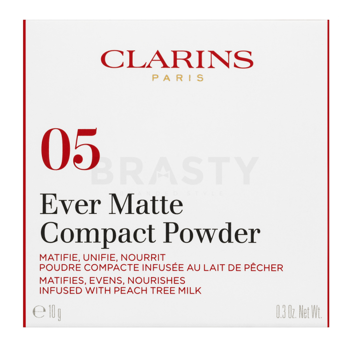 Clarins Ever Matte Compact Powder pudr s matujícím účinkem 05 10 g