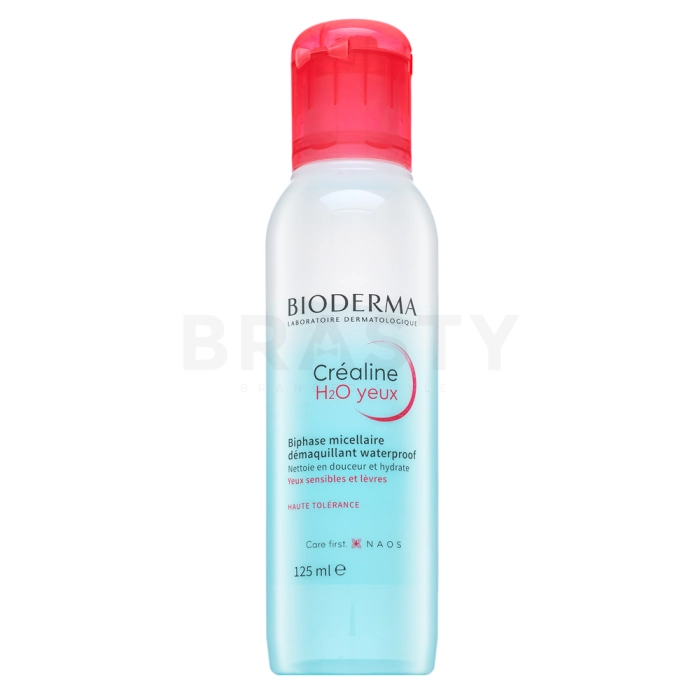 Bioderma Créaline odličovací micelární voda H20 Yeux Biphase Micellaire Démaquillant Waterproof 125 ml