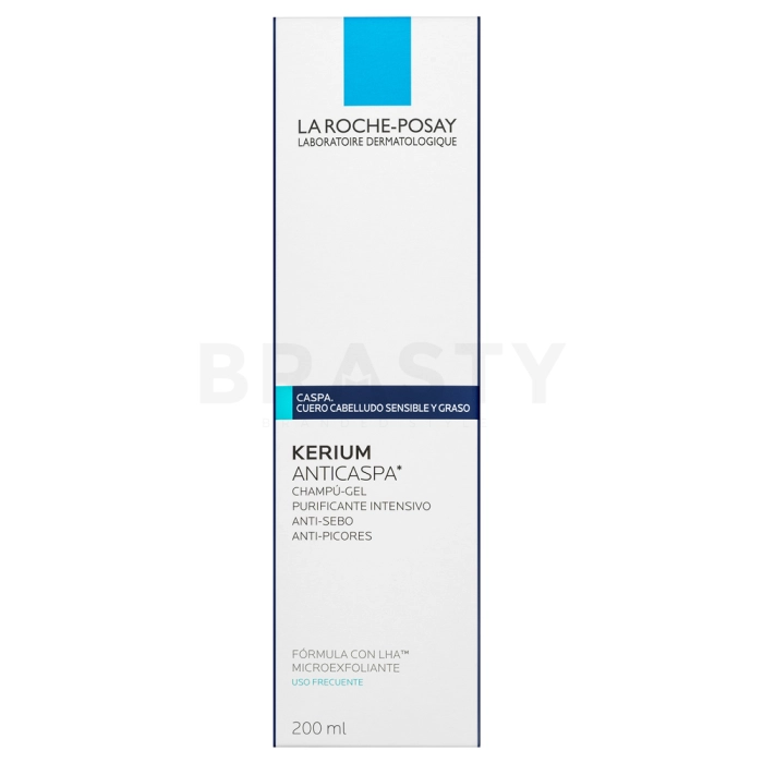La Roche-Posay Kerium Anti-Dandruff Gel-Shampoo posilující šampon proti lupům 200 ml