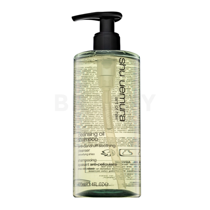 Shu Uemura Cleansing Oil Shampoo Anti-Dandruff Soothing Cleanser cleansing shampoo against dandruff 400 ml