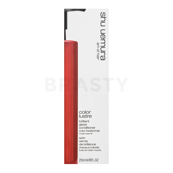 Shu Uemura Color Lustre Brilliant Glaze Conditioner strengthening conditioner for gloss and protection of dyed hair 250 ml