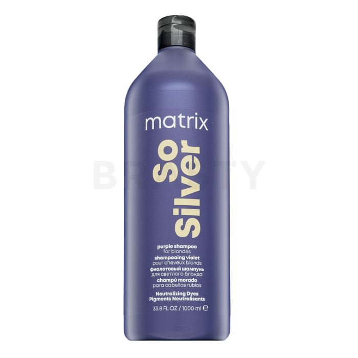 Matrix Total Results Color Obsessed So Silver Shampoo šampon za platinasto plavu i sijedu kosu 1000 ml