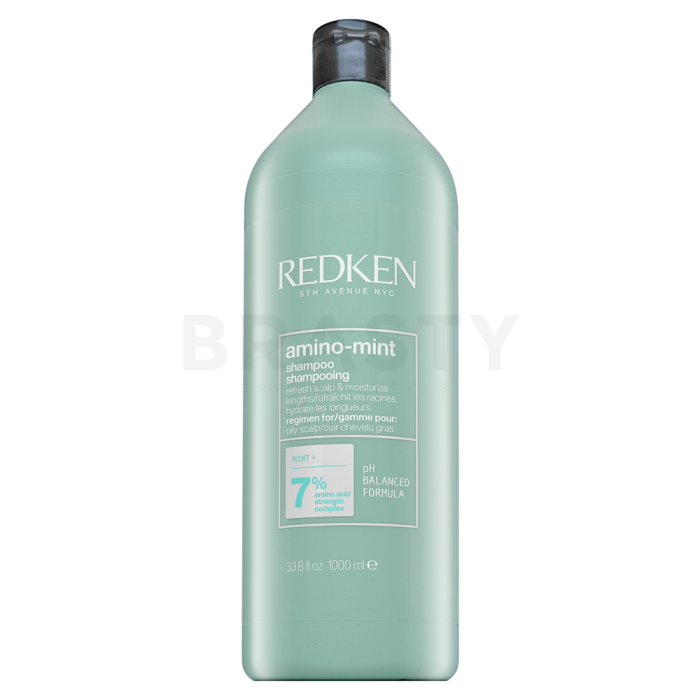 Redken Amino-Mint Shampoo čisticí šampon pro pokožku hlavy 1000 ml