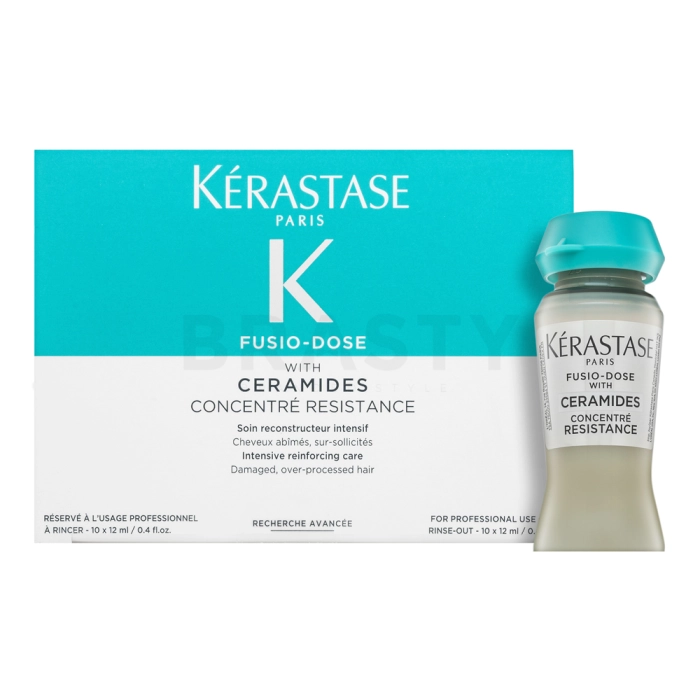 Kérastase Fusio-Dose Concentré Resistance vlasová kúra pro oslabené vlasy 10 x 12 ml