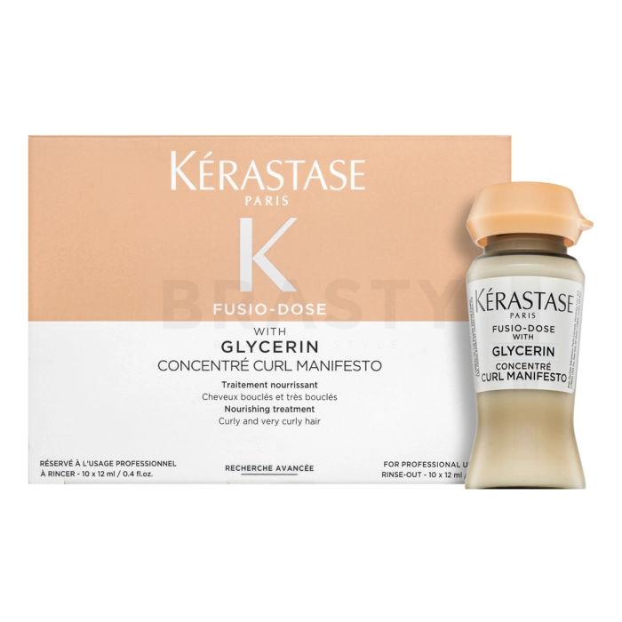 Kérastase Fusio-Dose Concentré Curl Manifesto vlasová kúra pro kudrnaté vlasy 10 x 12 ml