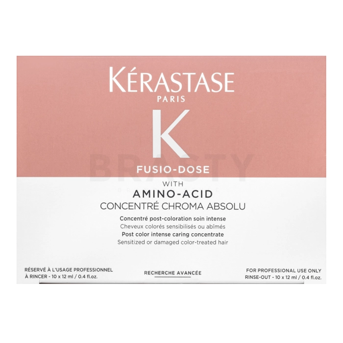 Kérastase Fusio-Dose Concentré Chroma Absolu vlasová kúra pro barvené vlasy 10 x 12 ml