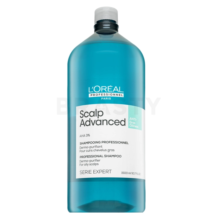 L´Oréal Professionnel Scalp Advanced Anti-Oiliness Shampoo sampon de curatare pentru un scalp seboreic 1500 ml
