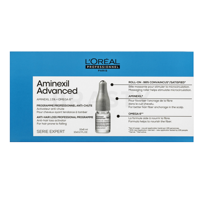 L´Oréal Professionnel Série Expert Aminexil Advanced Anti-Hair Loss Professional Programme haarbehandeling tegen haaruitval 10 x 6 ml