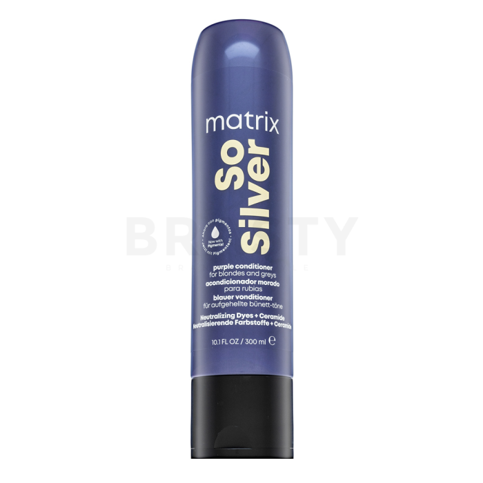 Matrix Total Results Color Obsessed So Silver Conditioner conditioner for platinum blonde and gray hair 300 ml