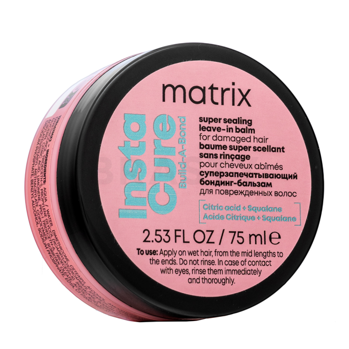 Matrix Total Results Insta Cure Build-A-Bond Leave-In Balm vyživující balzám pro posílení vlasového vlákna 75 ml