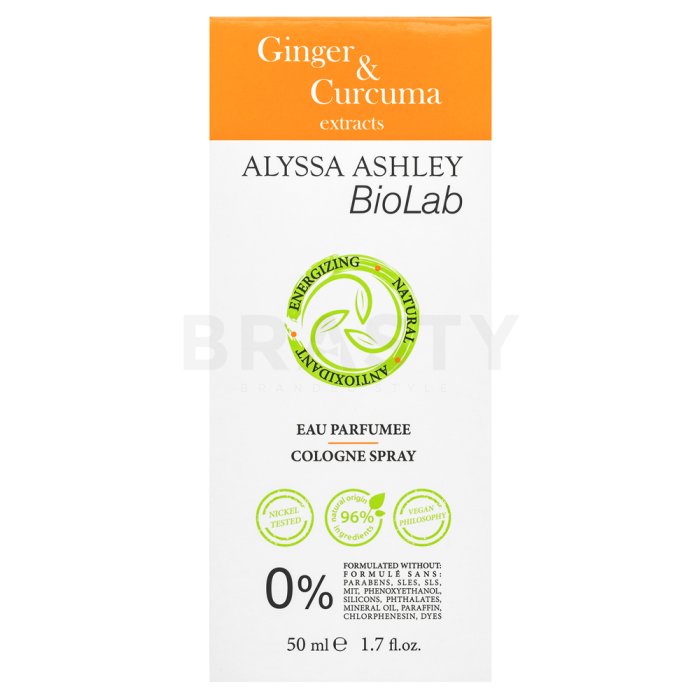 Alyssa Ashley Biolab Ginger & Curcuma одеколон унисекс 50 ml
