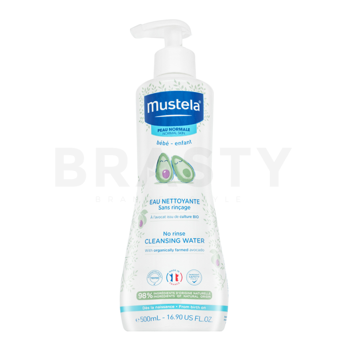 Mustela Bébé čisticí voda No-Rinse Cleansing Water 500 ml