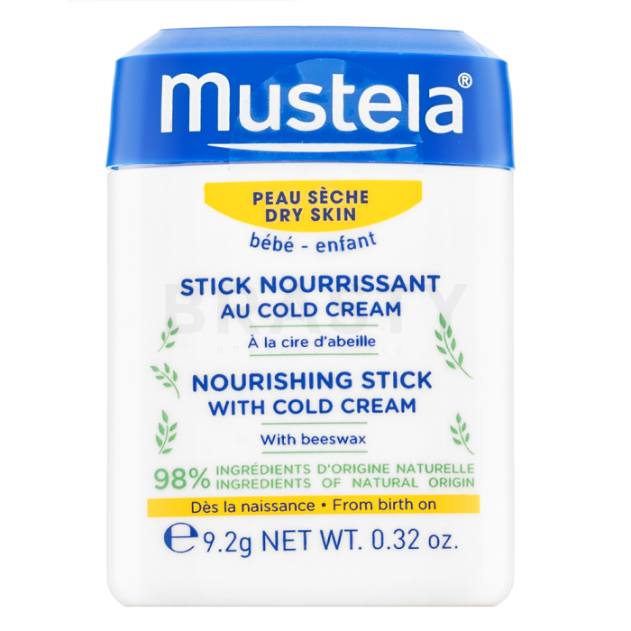 Mustela Bébé ochranná hydratační tyčinka Nourishing Stick 9,2 g