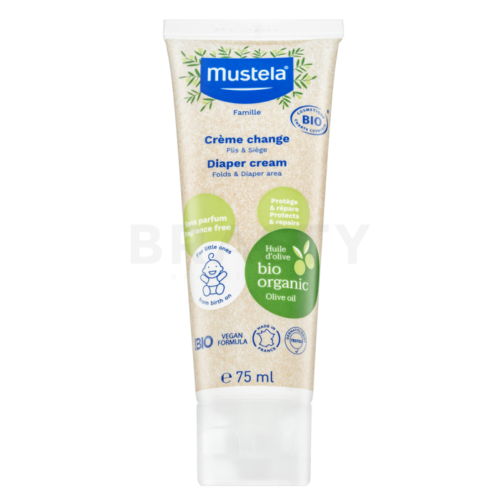 Mustela Organic zaštitna krema Diaper Cream 75 ml