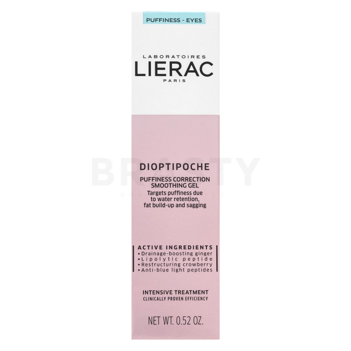 Lierac osvěžující oční gel Dioptipoche Smoothing Gel 15 ml