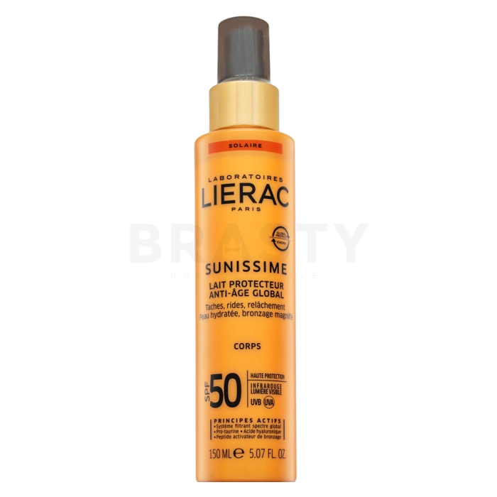 Lierac Sunissime tělové mléko Protective Milk Global Anti-Ageing SPF 30 150 ml