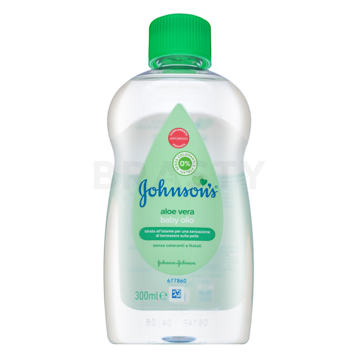 Johnson's Aloe Vera Aceite Baby Oil 300 ml