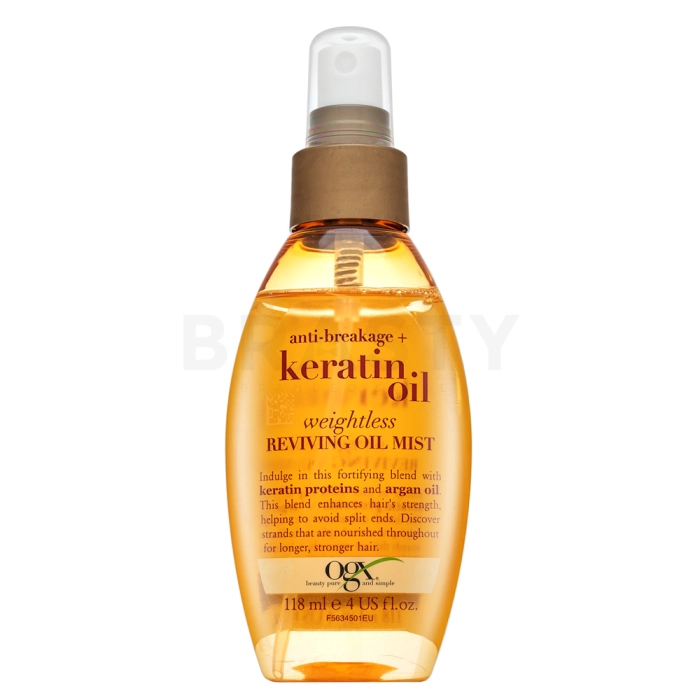 OGX Keratin Oil olie voor regeneratie, voeding en bescherming van het haar 118 ml