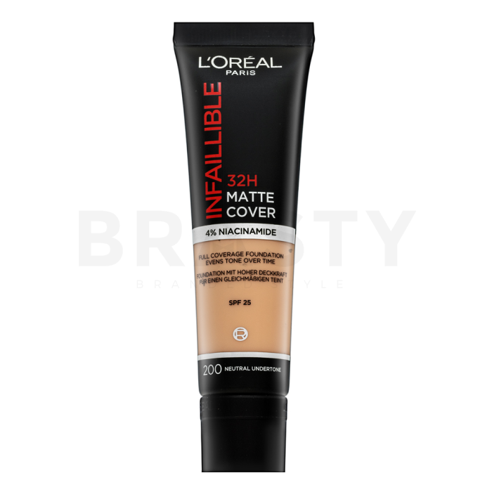 L´Oréal Paris Infaillible 32H Matte Cover dlouhotrvající make-up pro matný efekt 200 30 ml