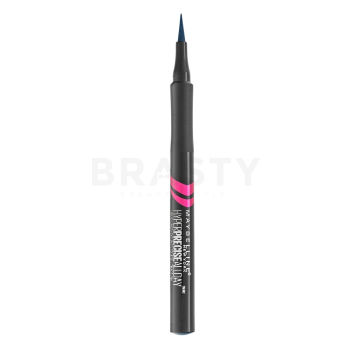 Maybelline Hyper Precise All Day Eyeliner linka na oči ve fixu 03 Parrot Blue