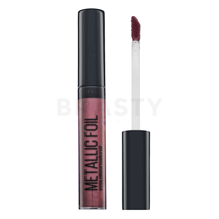 Maybelline Metallic Foil Lipstick tekutá rtěnka s metalickým efektem 120 Nemesis