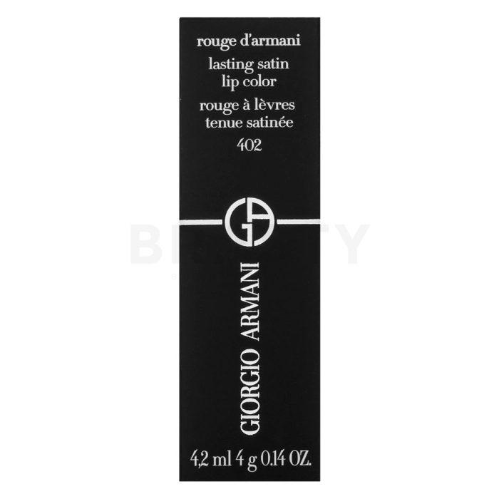Armani (Giorgio Armani) Rouge d'Armani Lasting Satin Lip Color dlouhotrvající rtěnka 402 4,2 ml