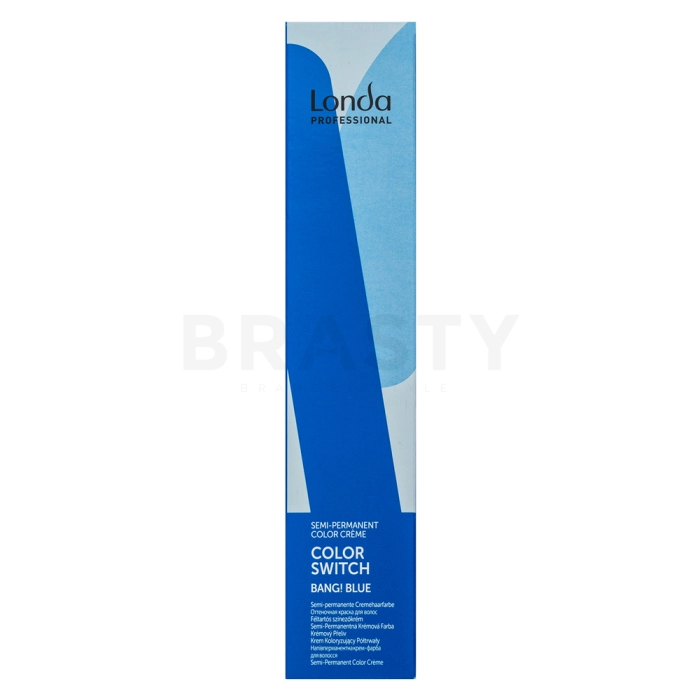 Londa Professional Color Switch Semi Permanent Color Creme semi-permanentní barva na vlasy Bang! Blue 80 ml