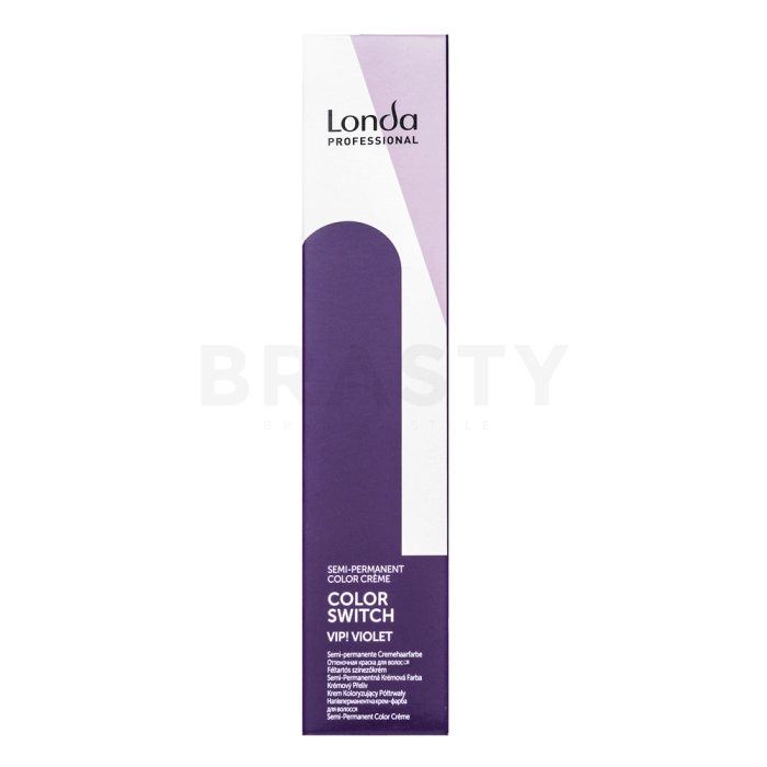 Londa Professional Color Switch Semi Permanent Color Creme semi-permanentní barva na vlasy VIP! Violet 80 ml