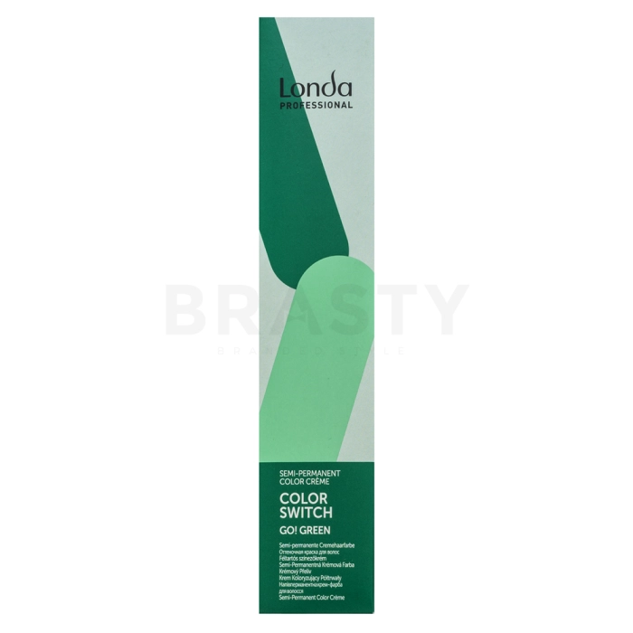 Londa Professional Color Switch Semi Permanent Color Creme semi-permanentní barva na vlasy Go! Green 80 ml