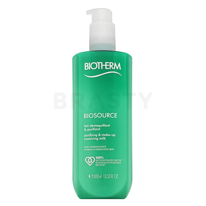 Biotherm Biosource odličovací mléko Purifying & Make-Up Removing Milk 400 ml