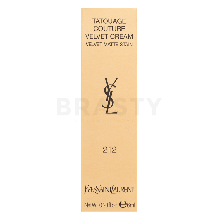 Yves Saint Laurent Tatouage Couture ruj lichid cu efect matifiant 212 Rouge Rebel 6 ml