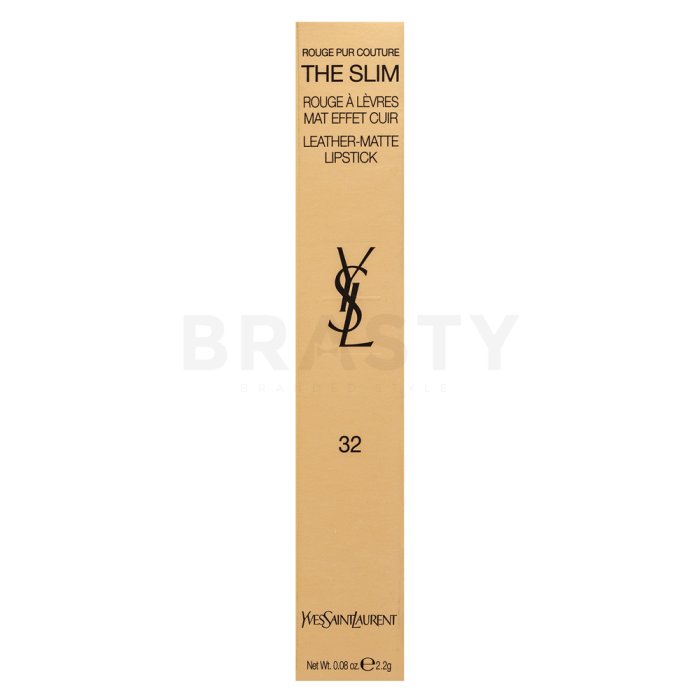 Yves Saint Laurent Rouge Pur Couture The Slim Matte Lipstick ruž s matirajućim učinkom 32 Dare to Rouge 2,2 g