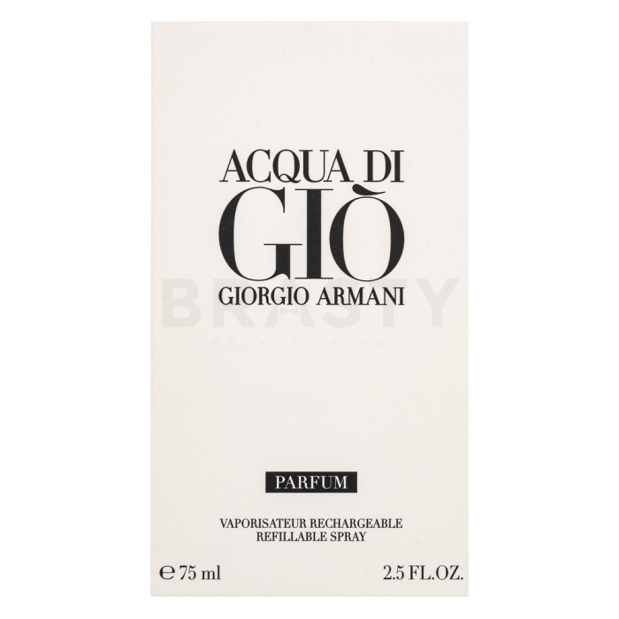Armani (Giorgio Armani) Acqua di Gio Parfum čisti parfum za moške Refillable 75 ml