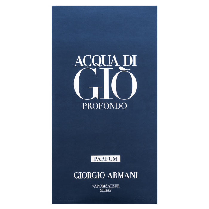 Armani (Giorgio Armani) Acqua di Gio Profondo Parfum čistý parfém pro muže 200 ml