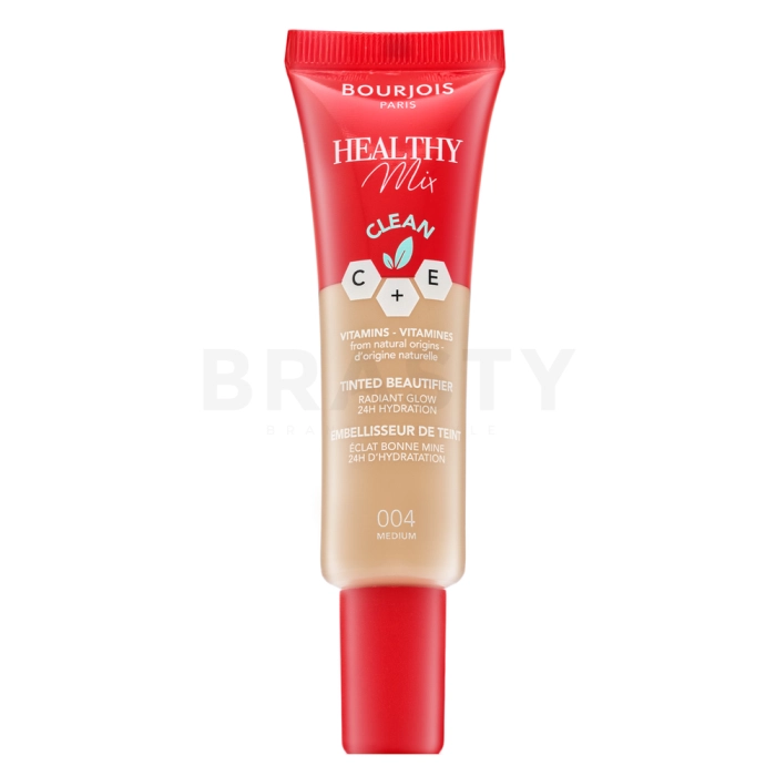 Bourjois Healthy Mix Clean Tinted Beautifier BB krema za ujednačenu i prosvijetljenu kožu 004 Medium 30 ml