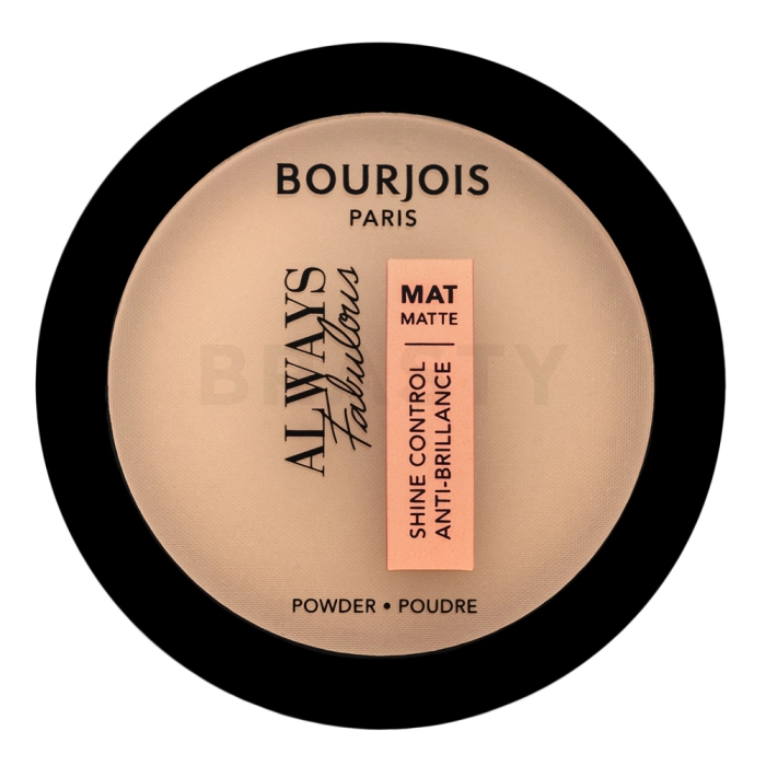 Bourjois Always Fabulous pudră cu efect matifiant 115 Golden Ivory 10 g