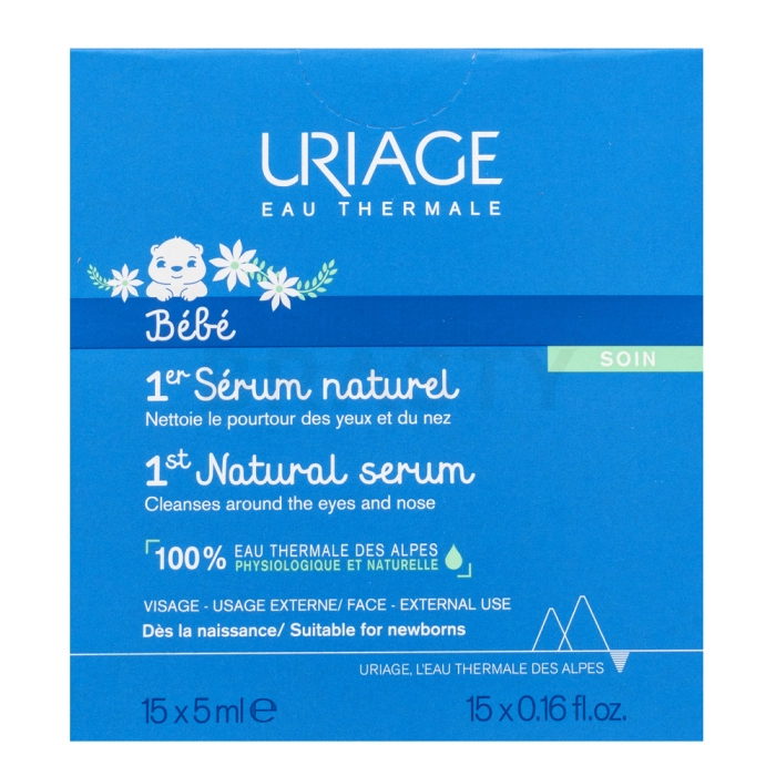 Uriage Bébé zklidňující emulze 1st Natural Serum 15 x 5 ml