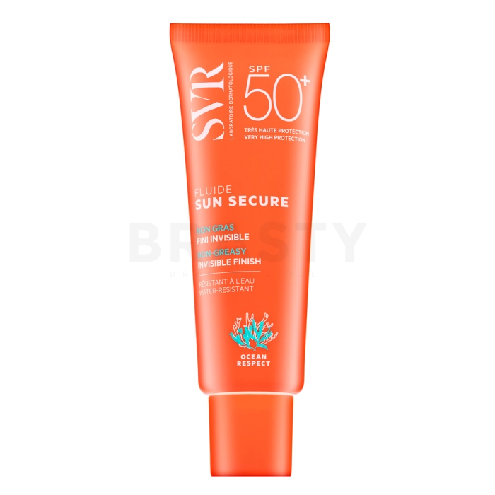 SVR Sun Secure mléko na opalování SPF50+ Fluide Non-Greasy Invisible Finish 50 ml