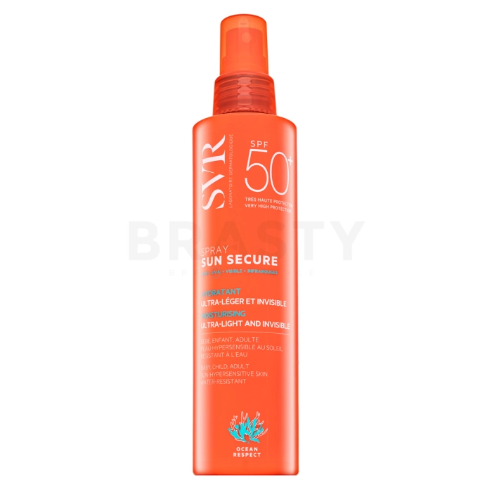 SVR Sun Secure sprej na opalování SPF50+ Moisturising Ultra-Light Spray 200 ml