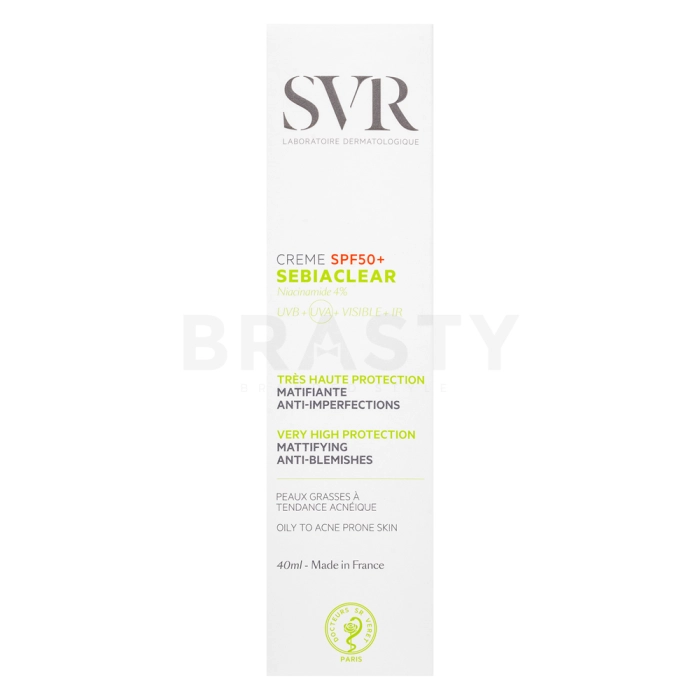 SVR matterende crème Sebiaclear Creme SPF50+ 40 ml